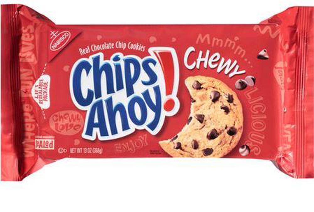 Mondelez Grocery Pak Chips Ahoy! Chewy Choc Chip 12ct 13oz