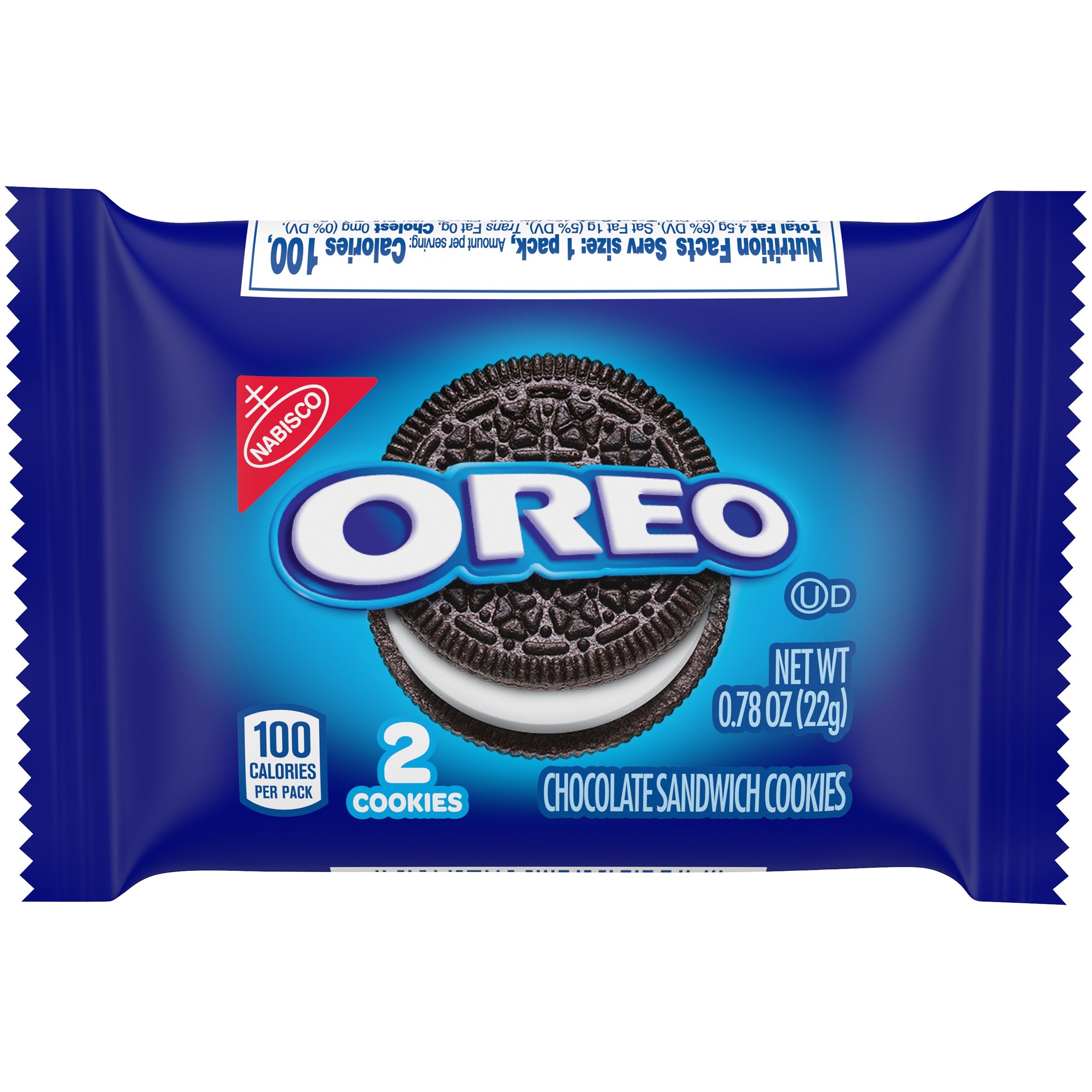 Nabisco Oreo 2pk Snack Size  .78oz  Foodservice 120ct