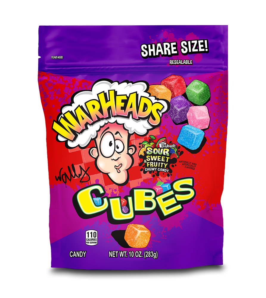 Warheads Cubes 10oz SUB 1/12ct