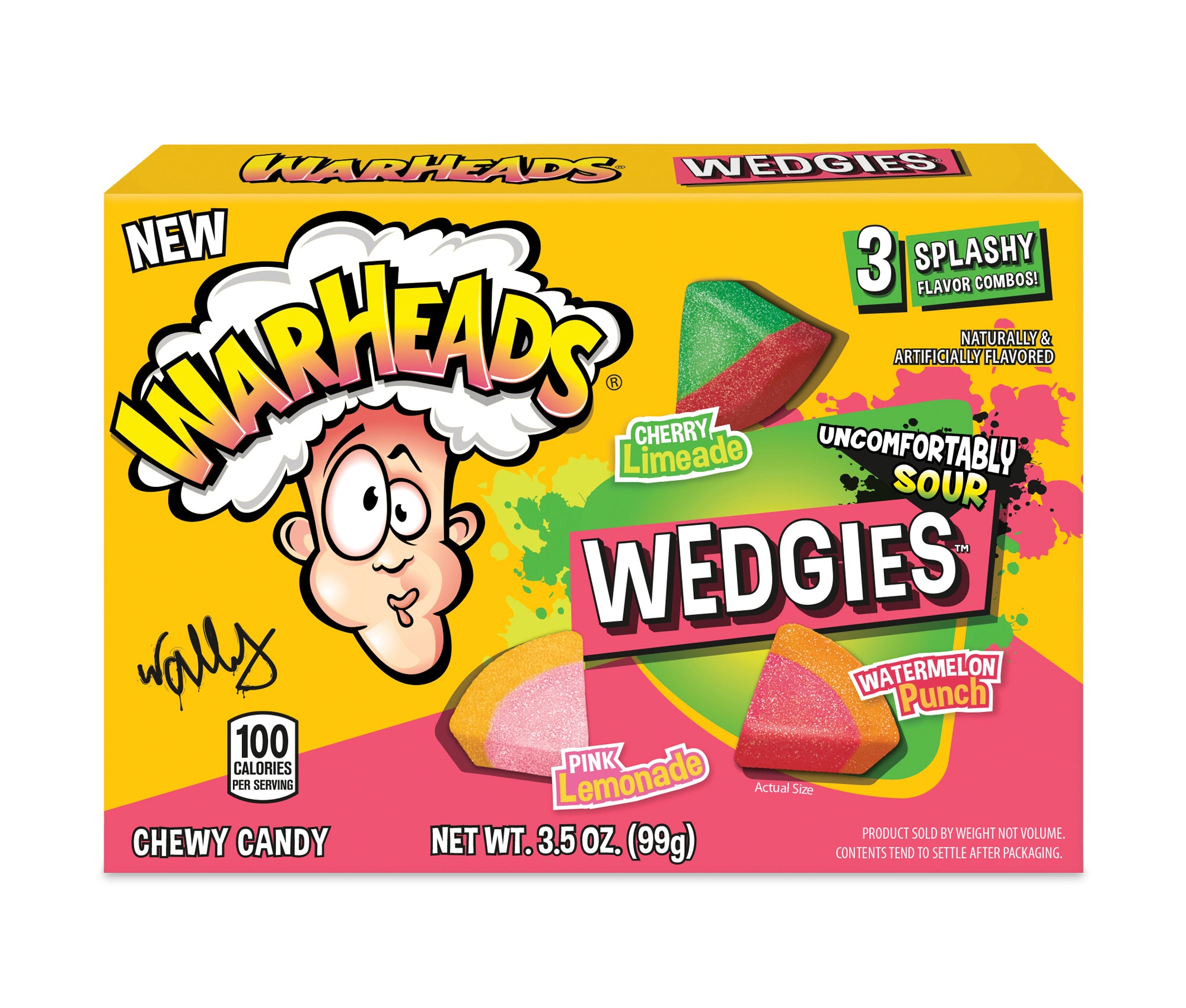 Warheads Theater Box Wedgies 3.5oz 1/12ct