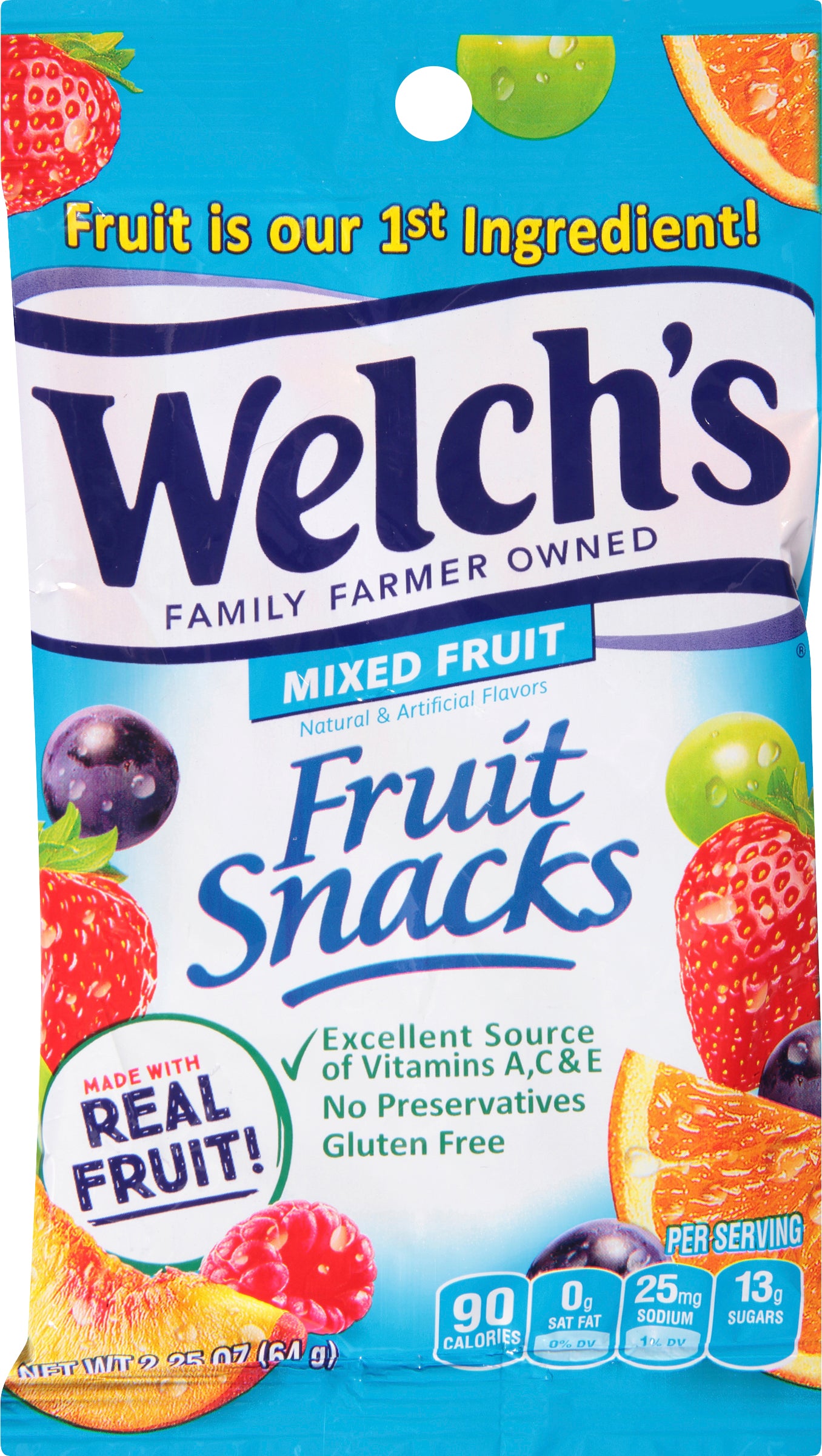 Promotion In Motion Welch's Fruit Snacks Mixed 48ct 2.25oz