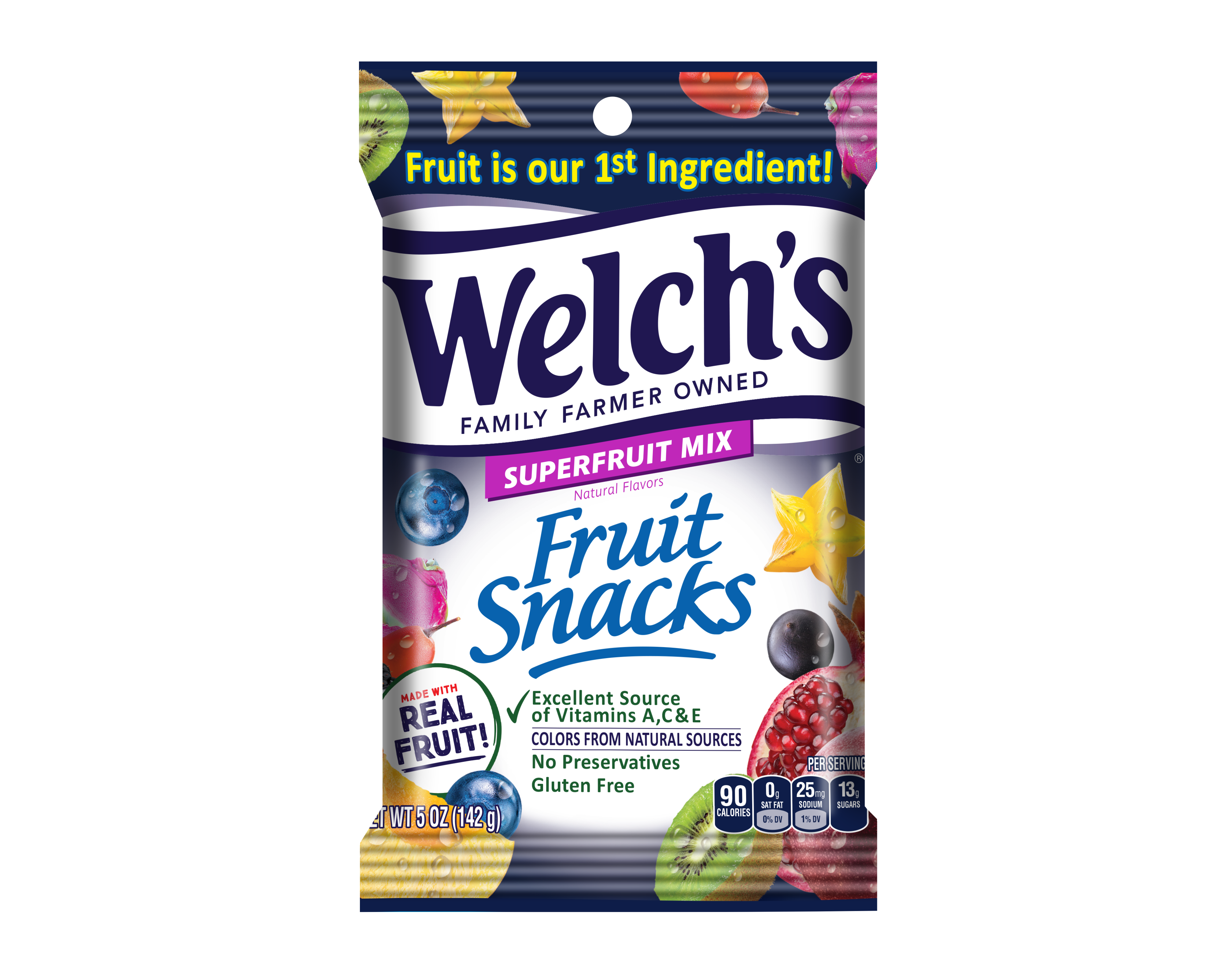 Promotion In Motion Welch's Fruit Snacks Peg Superfruit 12ct 5oz