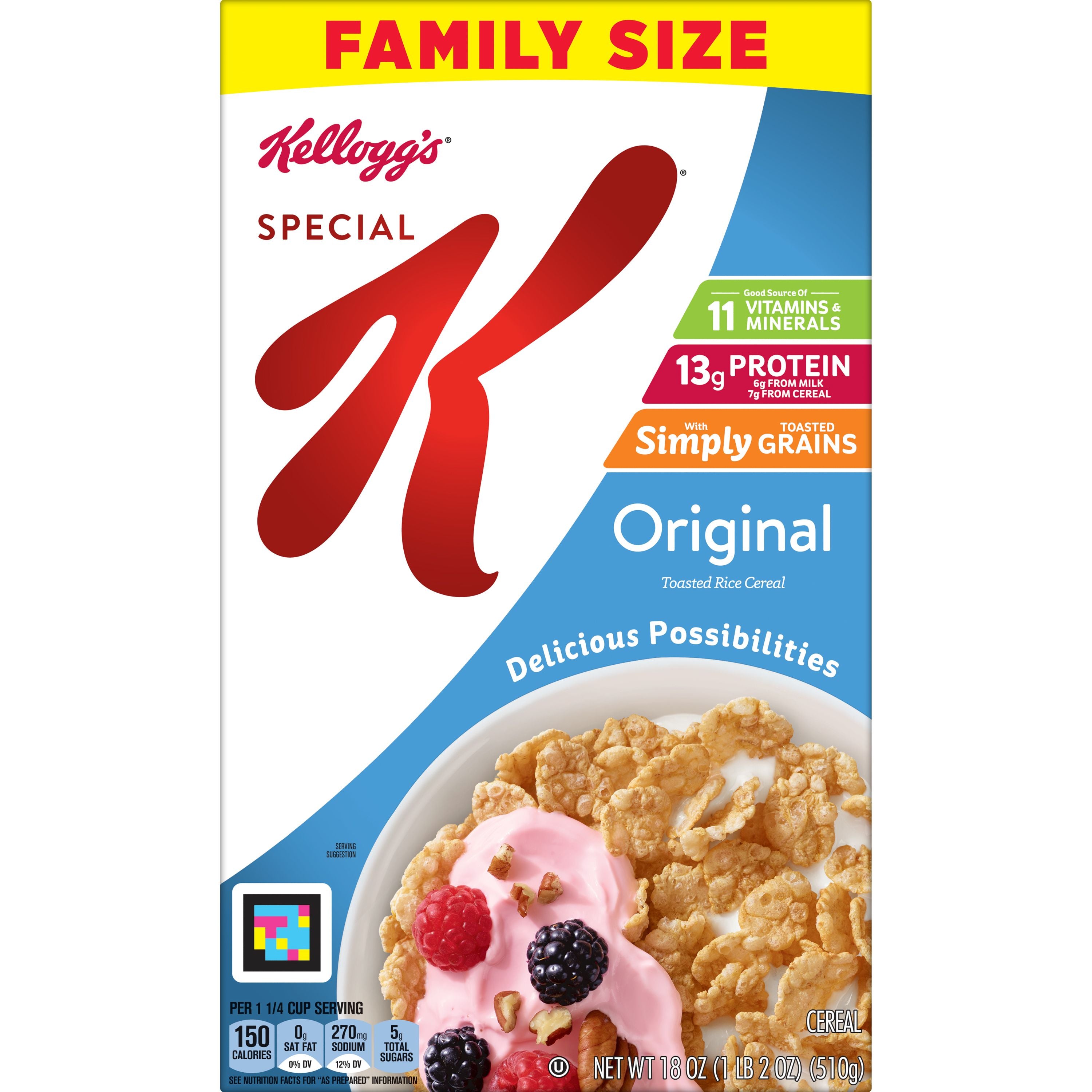 Kellogg's Cereal Grocery Pack Special 6ct 18oz