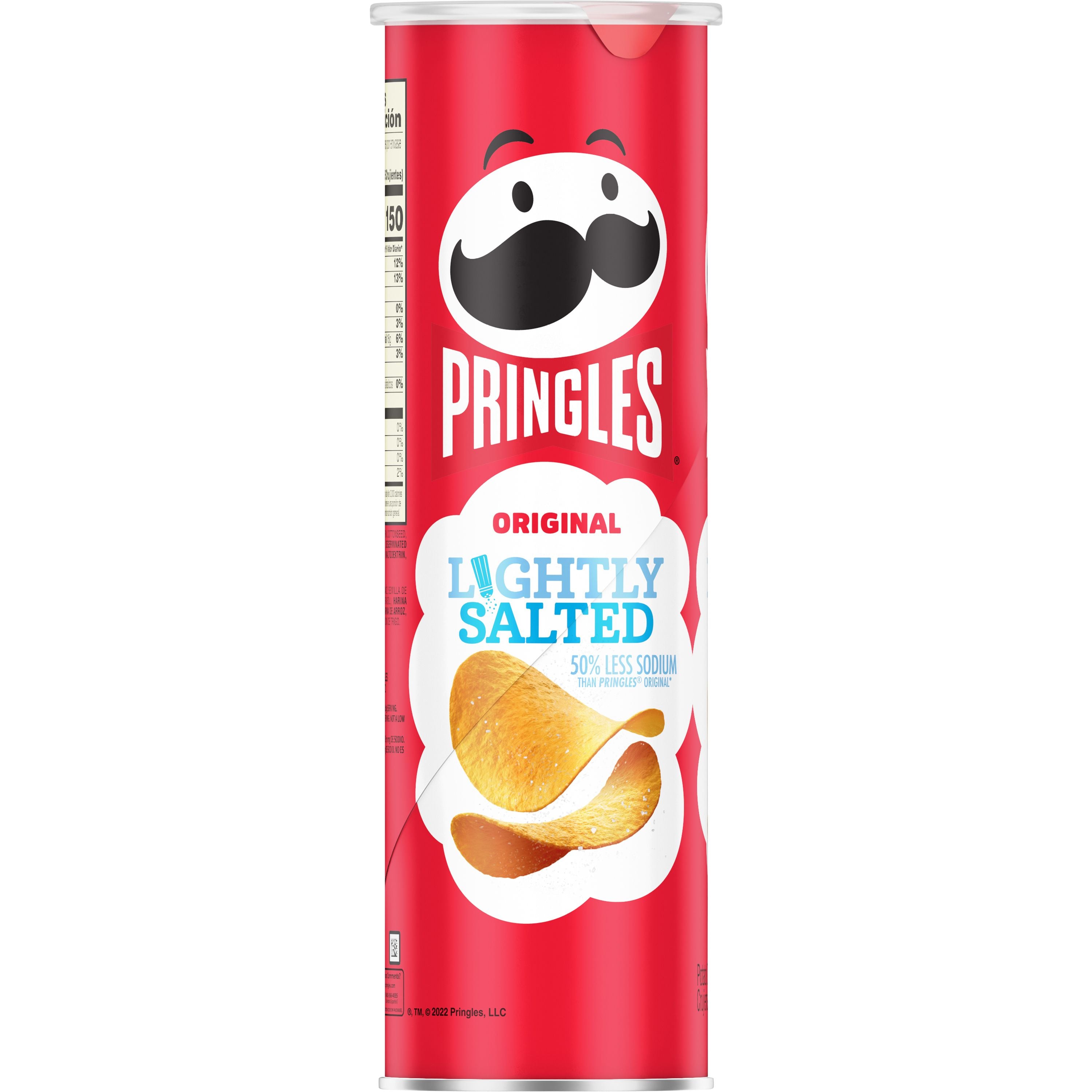 Pringles Standard Cans Lightly Salted Original 14ct 5.26oz(plt only)