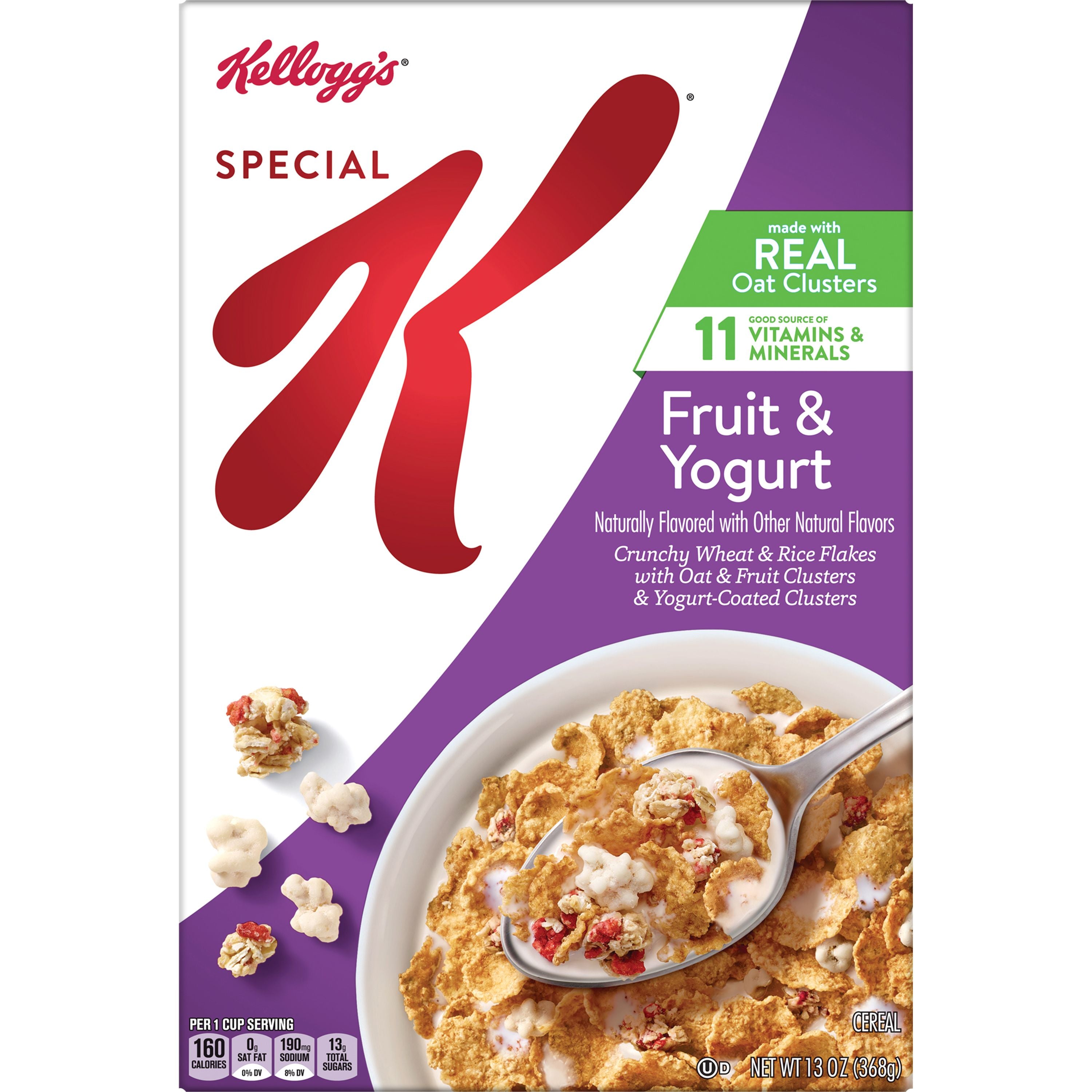 Kellogg's Boxed Cereal Special Fruit & Yogurt 10ct 13oz