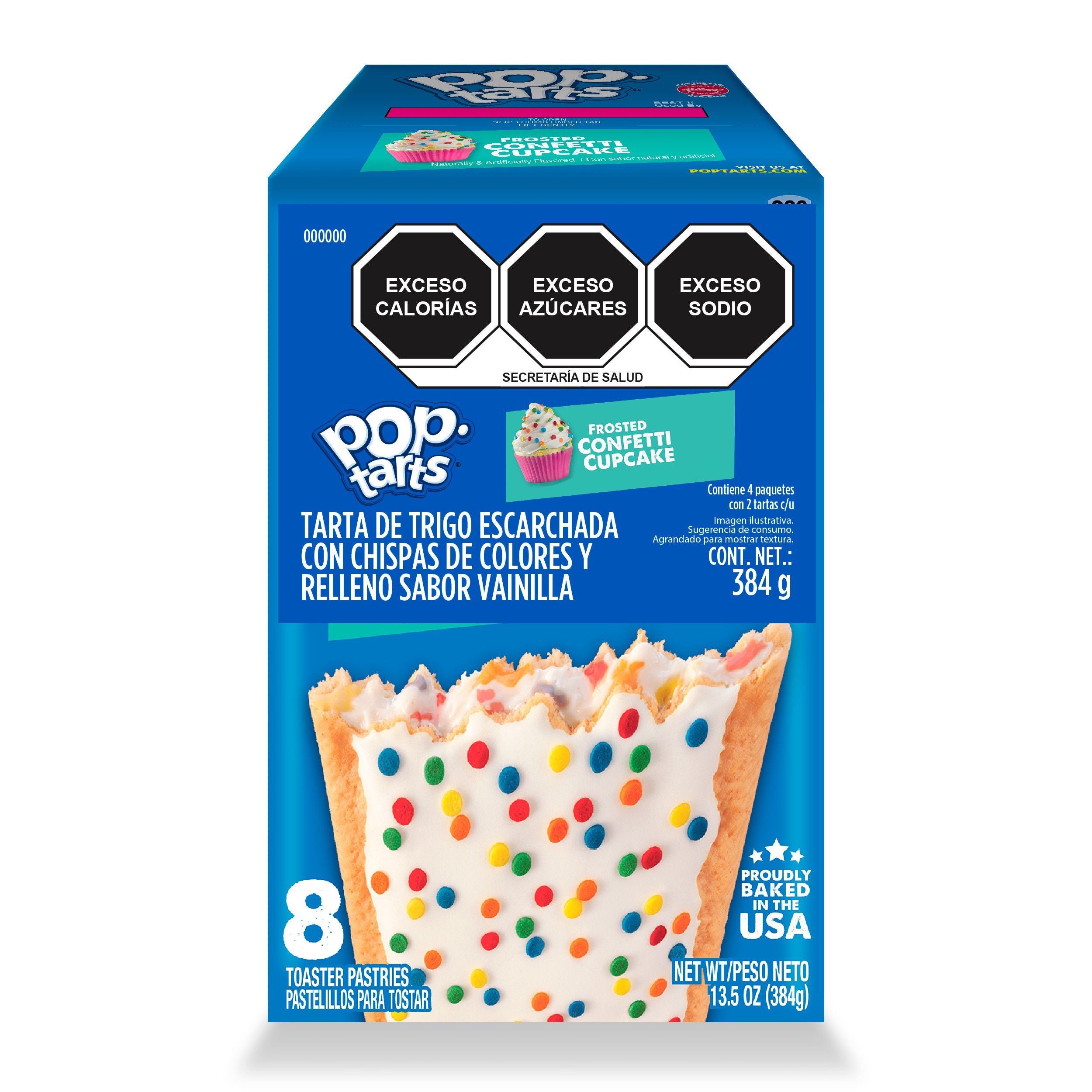 Pop Tarts G.P. (8 Piece)Frstd Confetti Cupcake 13.5oz 1/12ct