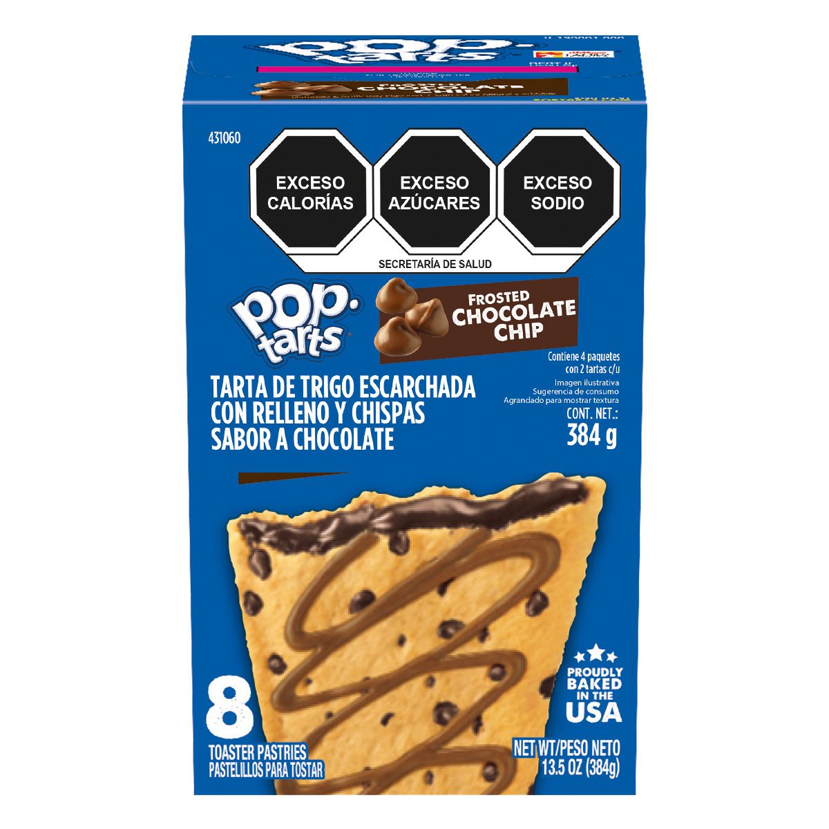 Pop Tarts Grocery Frosted Chocolate Chip 12ct 13.5 oz