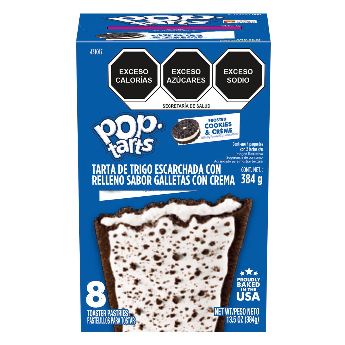 Pop Tarts Grocery Frosted Cookies & Creme 12ct 13.5oz