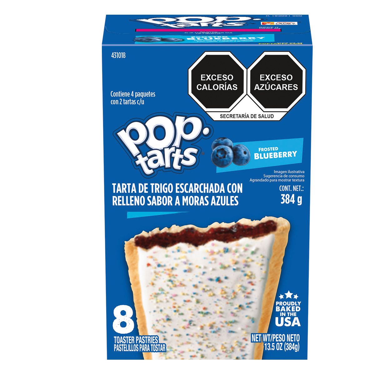 Pop Tarts Grocery Frosted Blueberry 12ct 13.5oz