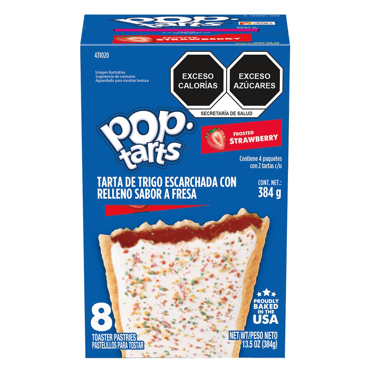 Pop Tarts Grocery Frosted Strawberry 12ct 13.5oz