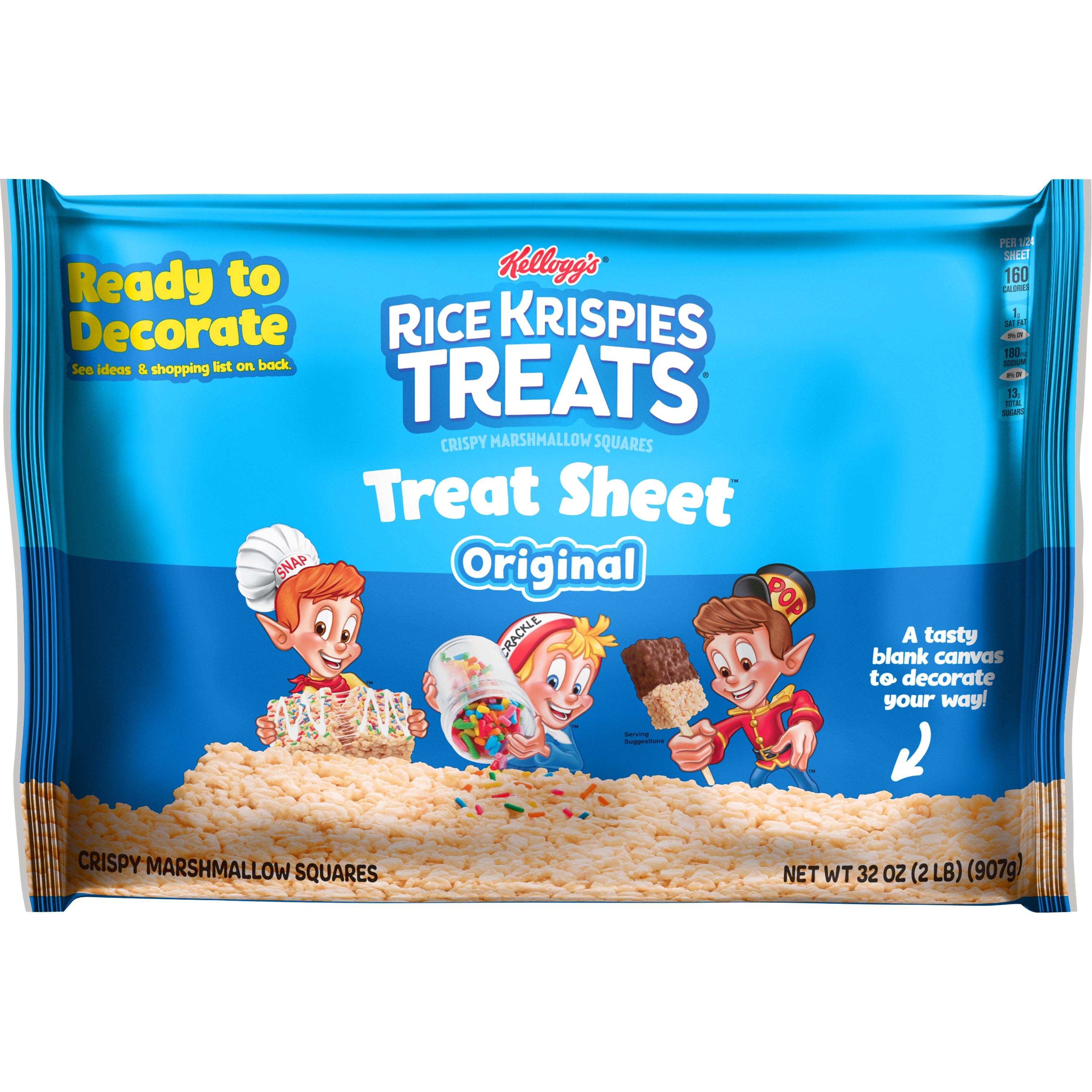 Rice Krispies Treats Orig Sheet 5ct 32oz