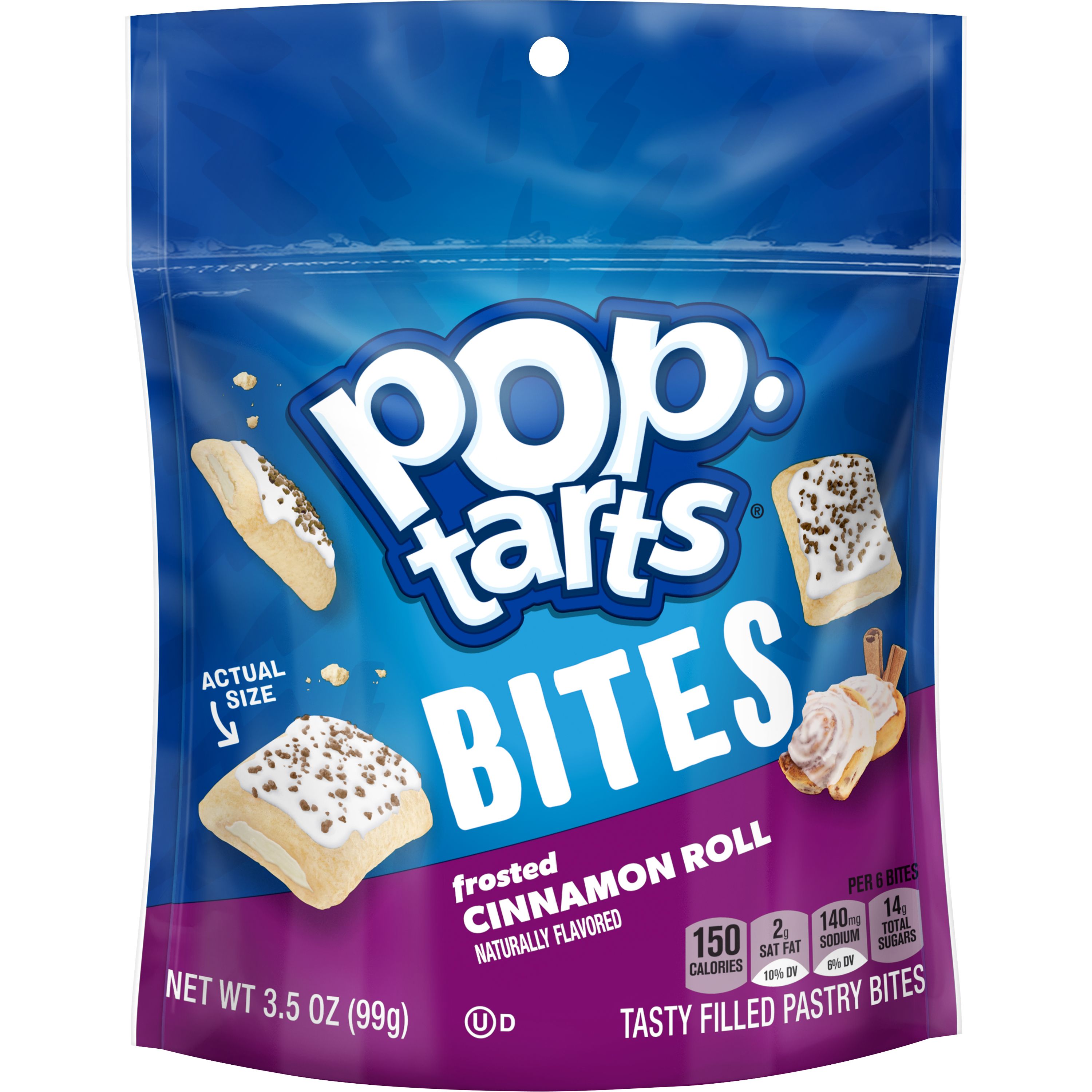 Pop Tarts Bites Cinnamon Roll 3.5oz/6ct