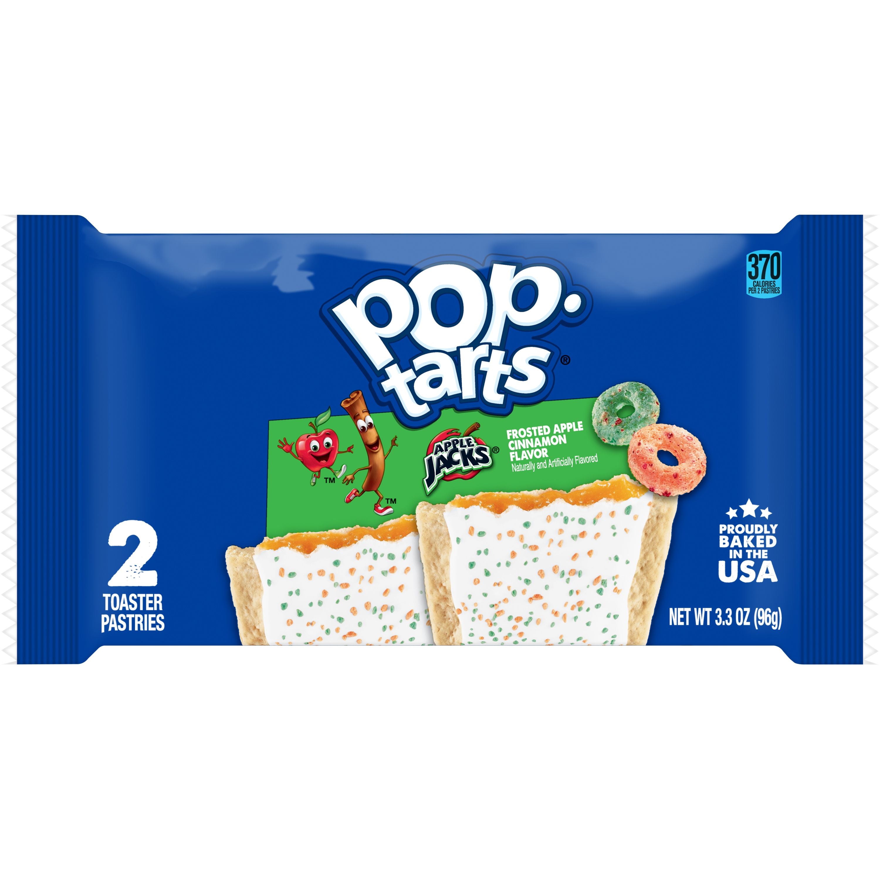 Pop Tarts 2Pk Apple Jacks 3.3oz 12/6ct