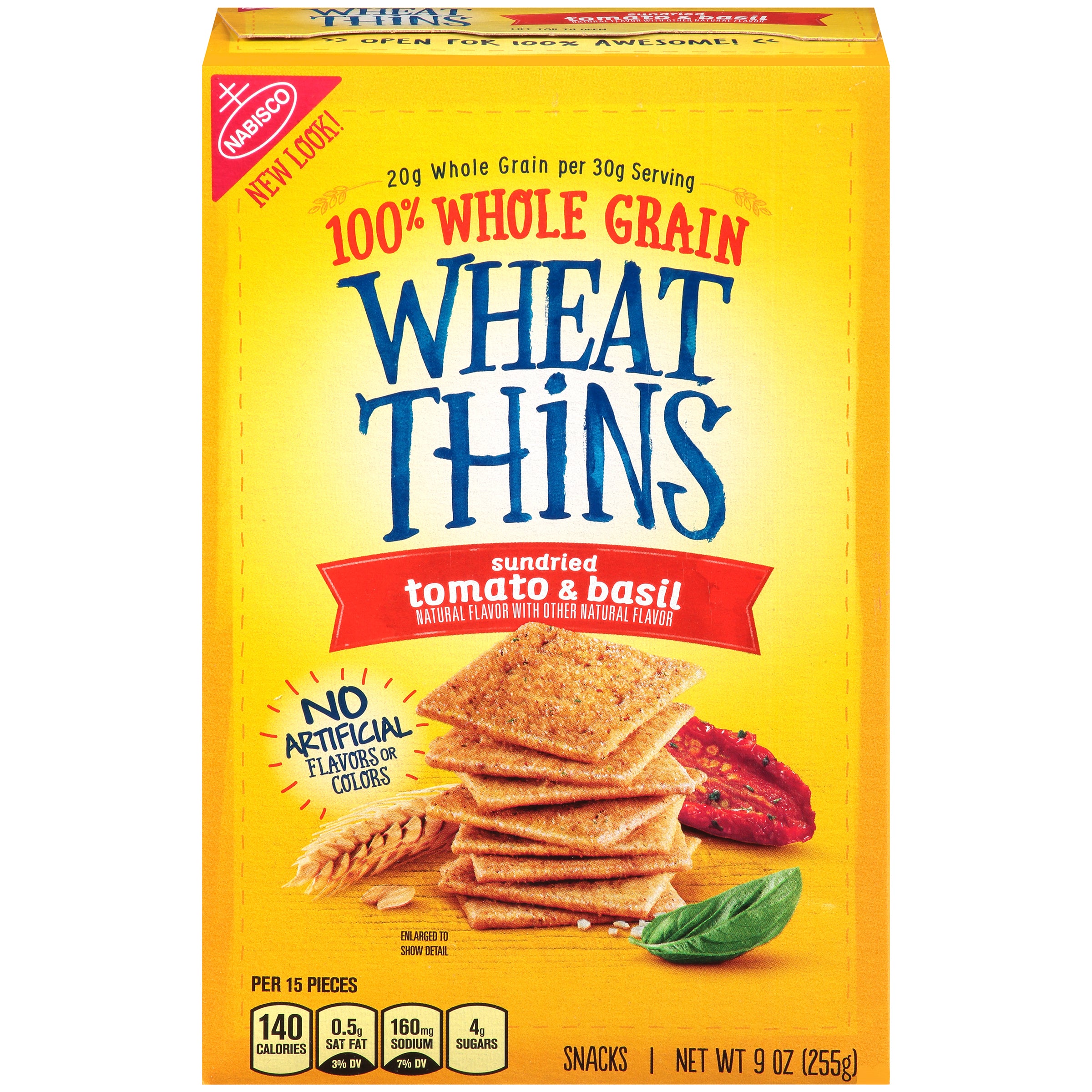 Mondelez Grocery Pak Sundried Tomato & Basil Wheat Thins 6ct 9oz