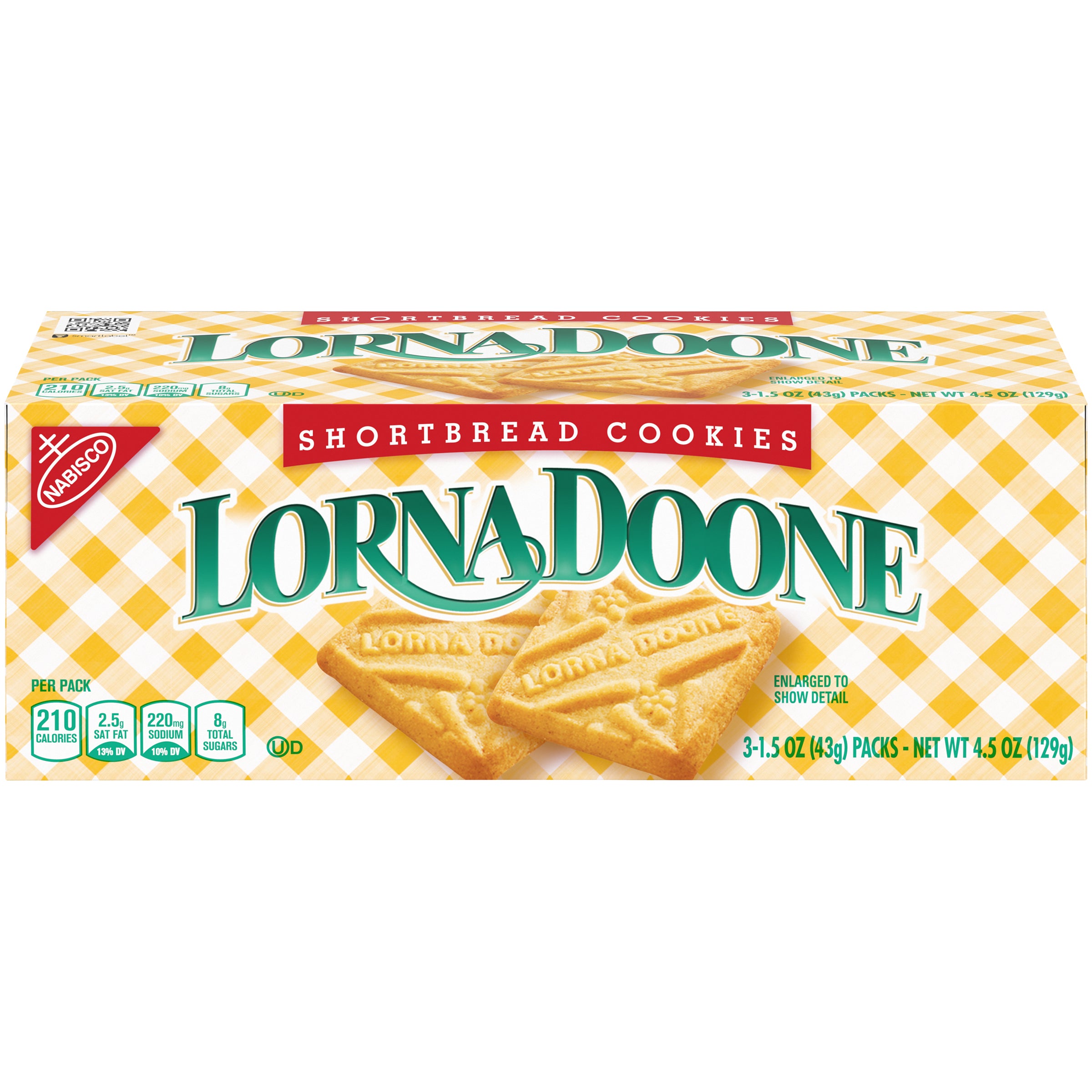 Mondelez Convenience Pack Lorna Doone 12ct 4.5oz