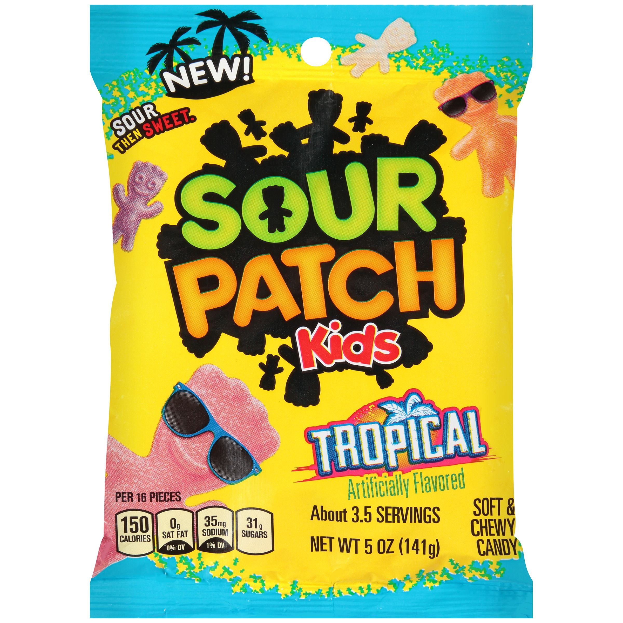 Mondelez Peg 5 oz Sour Patch Tropical 12ct 5oz