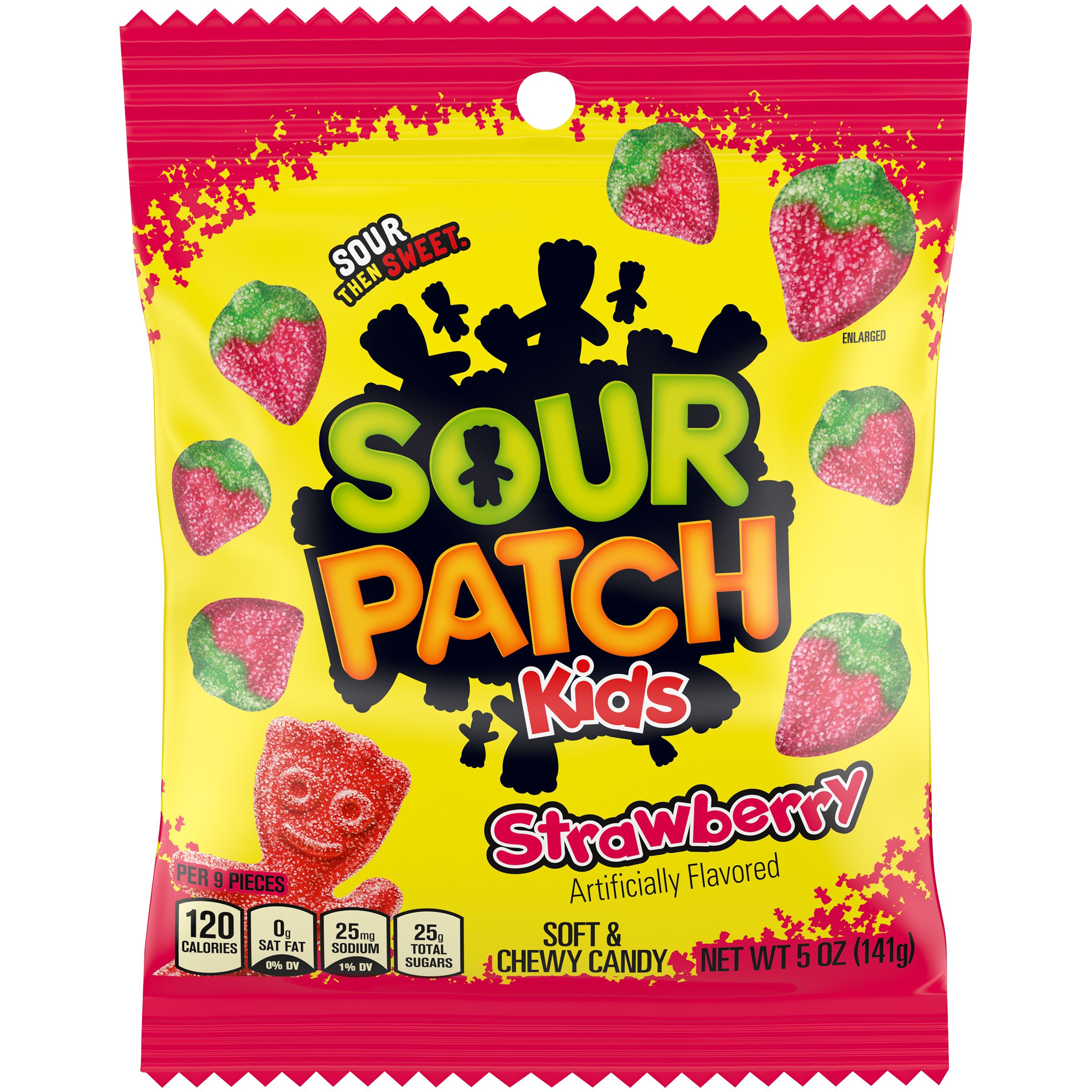 Sour Patch Kids STRAWBERRY Peg 3.6oz 12ct