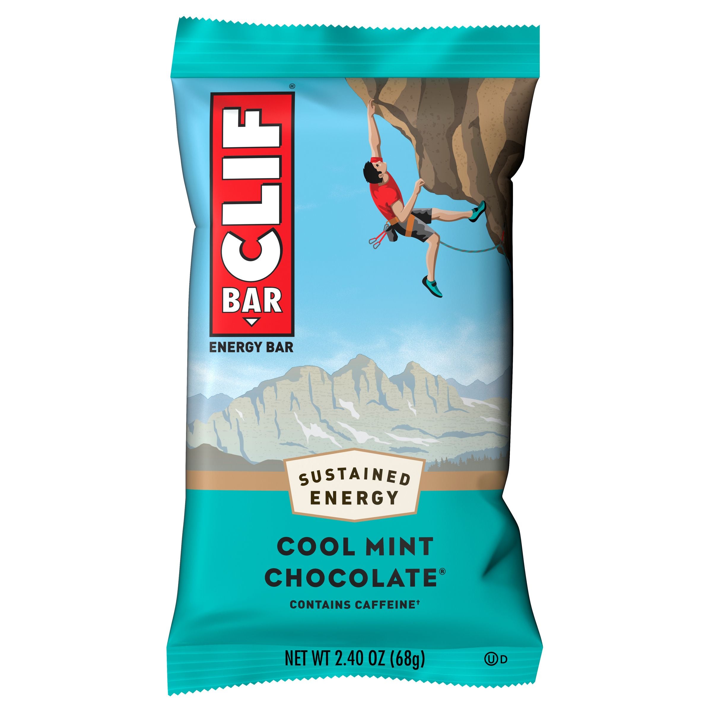 CLIF BAR COOL MINT CHOCOLATE ENERGY BAR 2.4 OZ 16 x 12