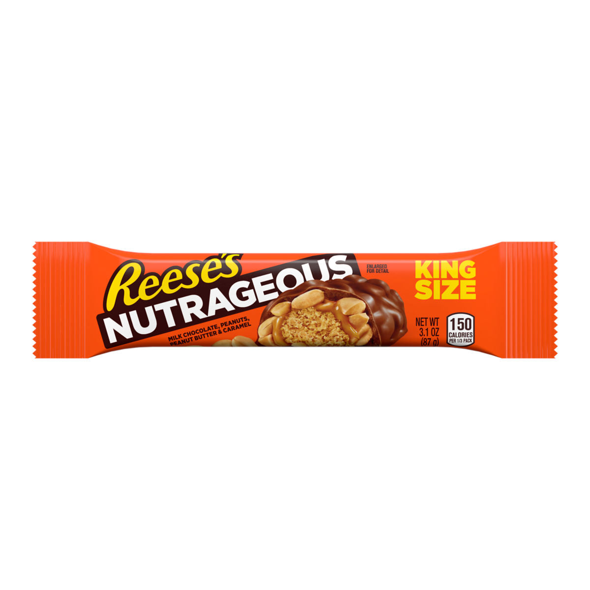 Hershey King Size Reese's Nutrageous 8/18ct 3.1oz