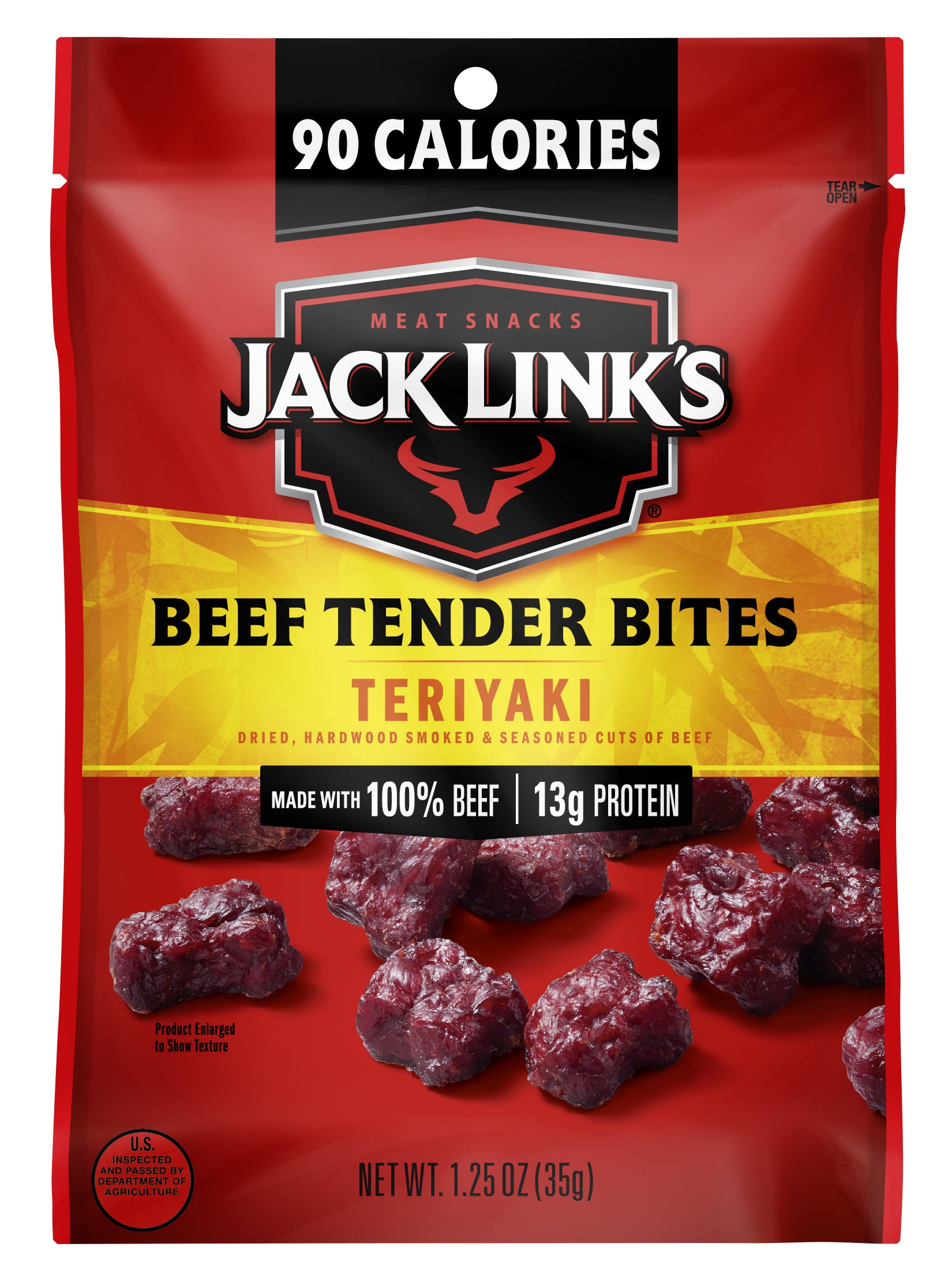 Jack Link's Tender Bites Teriyaki 6/10ct 1.25oz