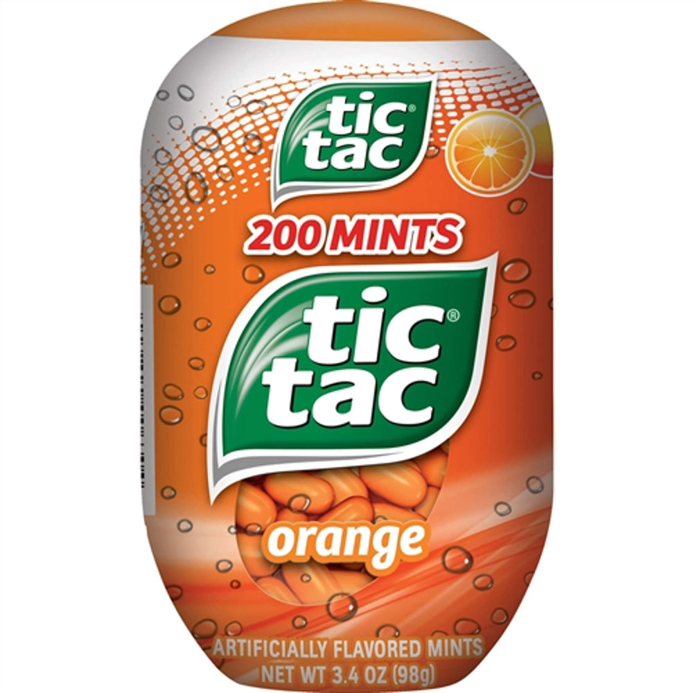 Ferrero Bottle Pack Fridge Pack Tic Tac Orange 6/8ct 3.4oz