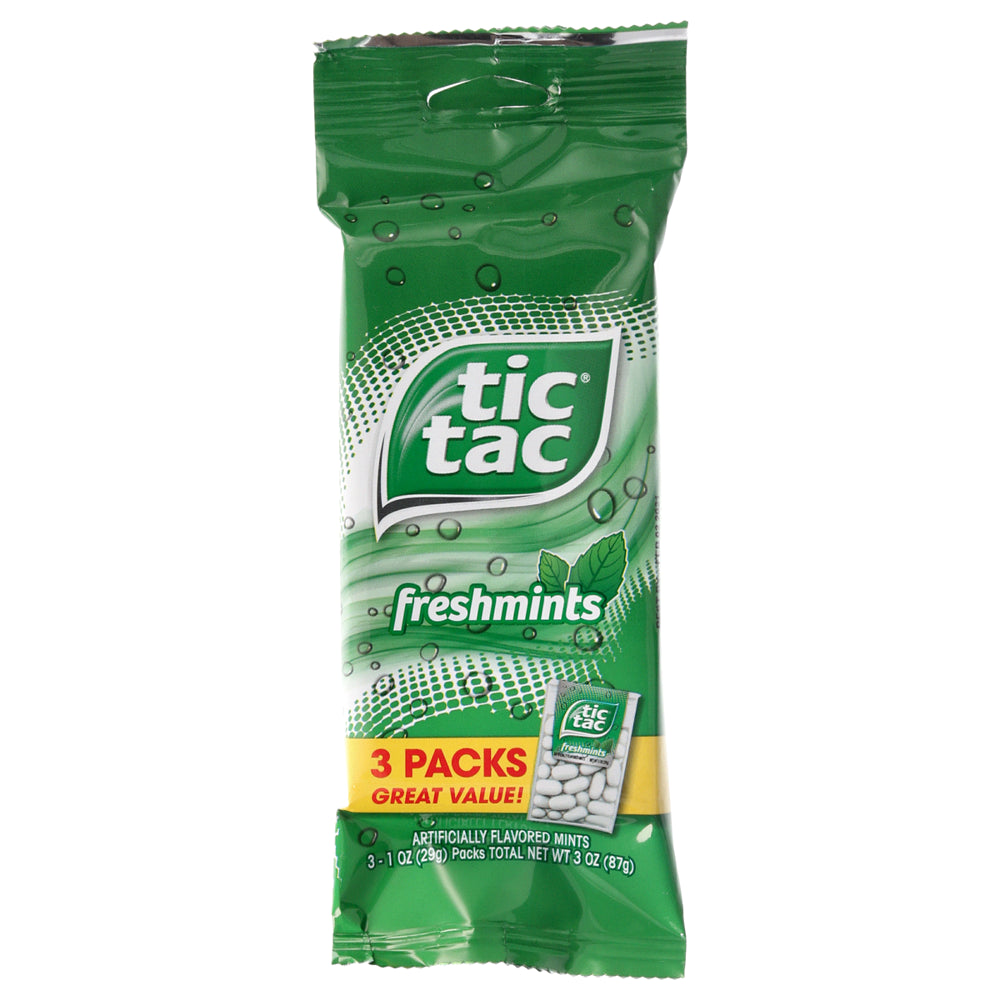 Tic Tac Multi Pack 3 Freshmint 2/12ct 3oz