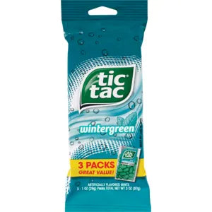 Tic Tac Multi Pack 3 Wintergreen 2/12ct 3oz