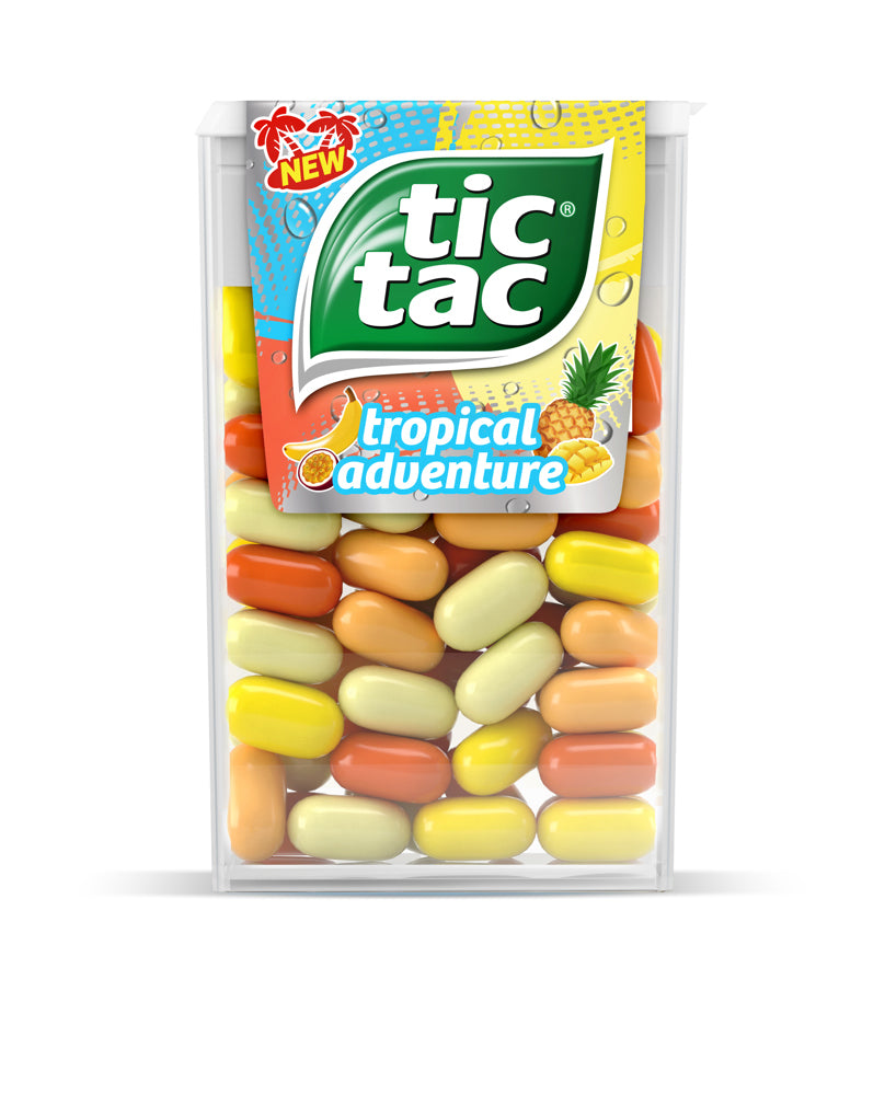 Tic Tac Singles Tropical  Adventure 1oz 24/12ct