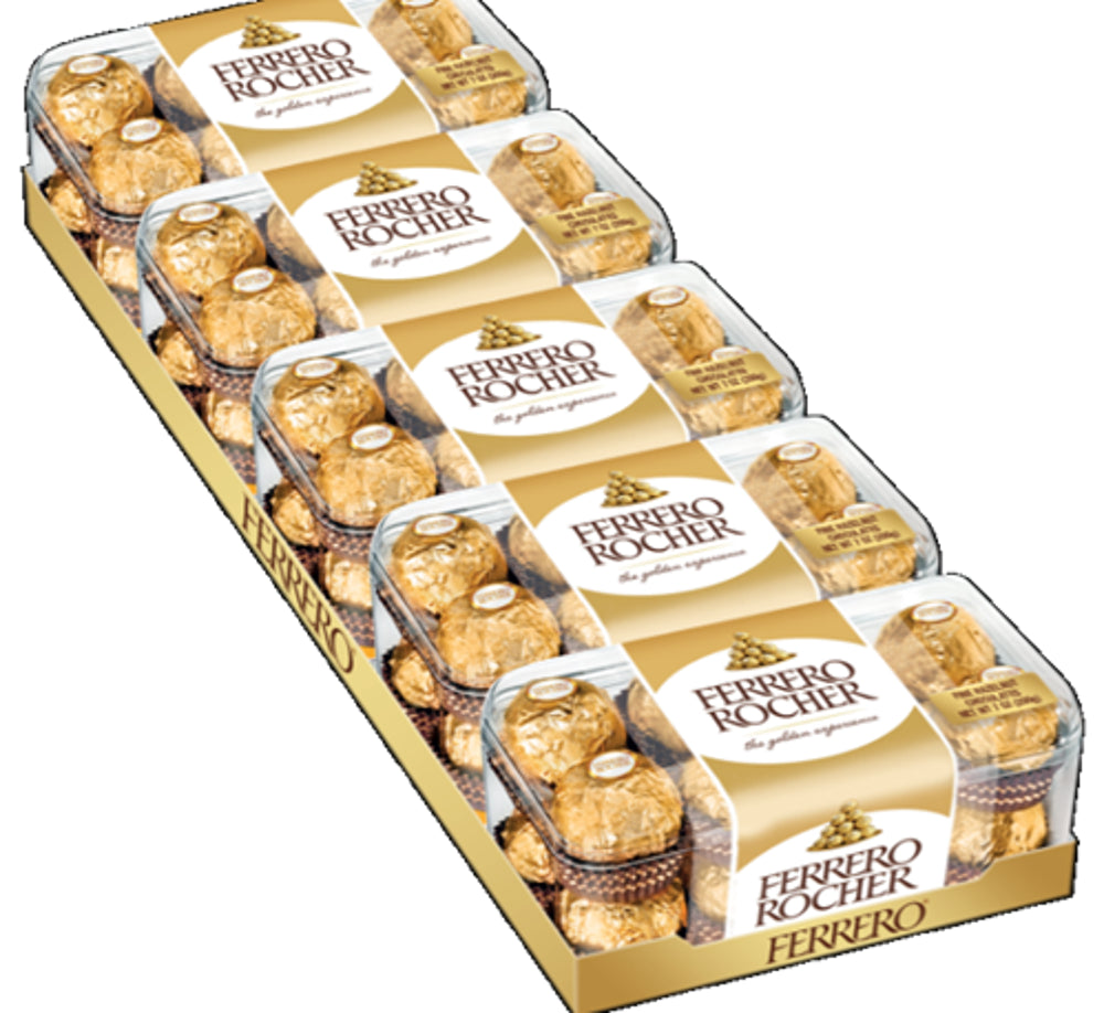 Ferrero Rocher 16-pc Gift Box Open Stock  7oz 4/5ct