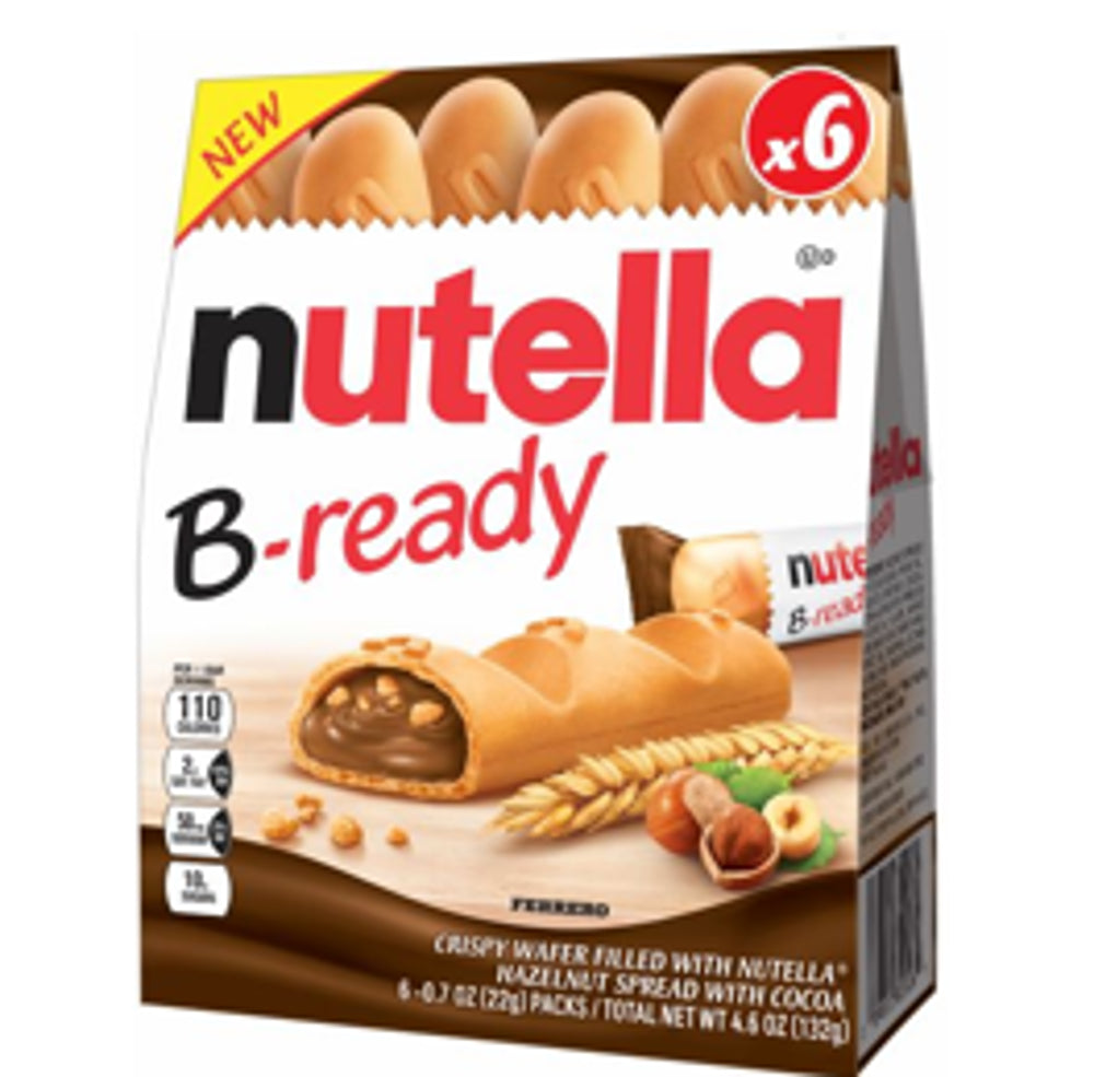 Nutella B-Ready 6pk 4.6OZ 1/16CT