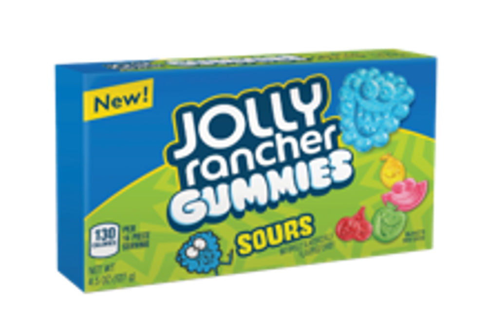 Jolly Rancher Sour Gummies Theater Box 3.5oz 1/11ct