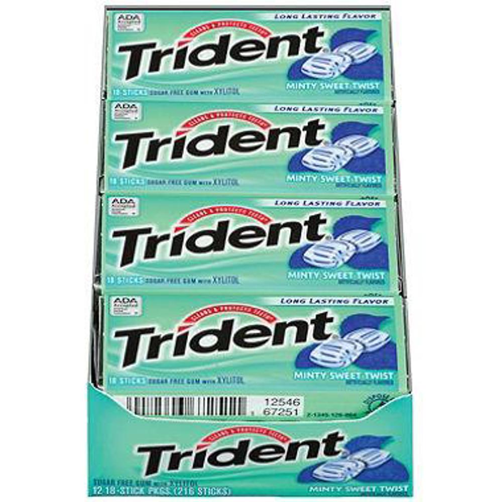 Trident Single 14pc Mint Sweet Twist 12/12ct 14Piece(s)