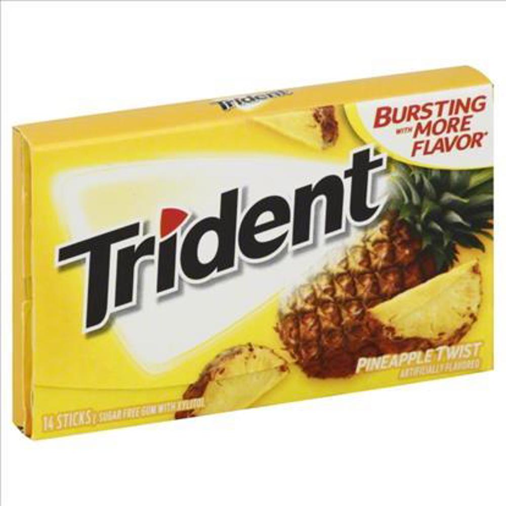 Trident Single 14pc Pineapple Twist 12/12ct 14Piece(s)