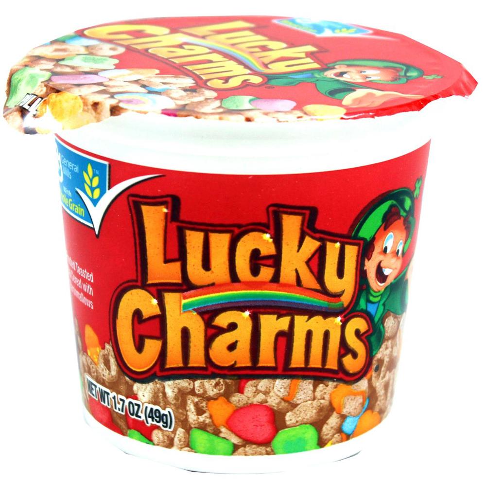 General Mills Cereal In A Cup Lucky Charms 10/6ct 1.73oz