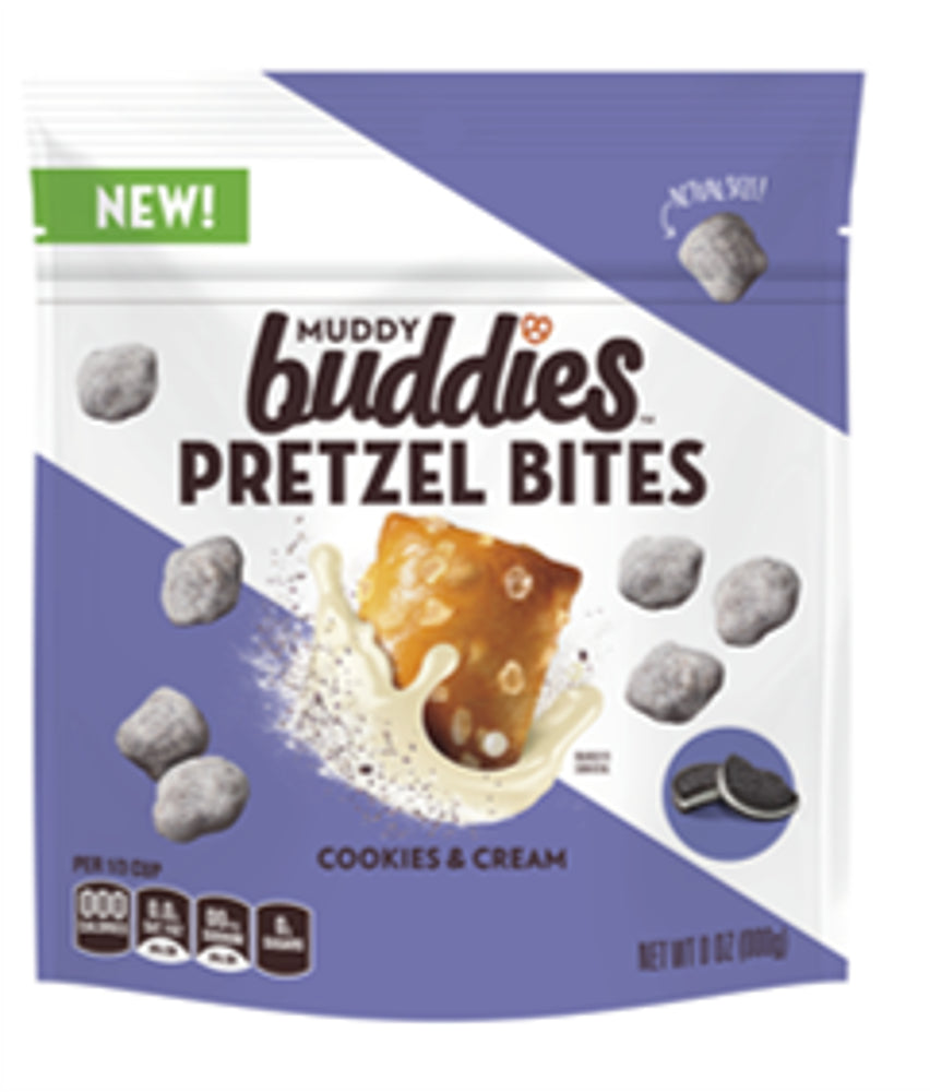 Chex Mix Muddy Buddies Pretzel Bites Ckies Crm 4oz 1/8ct