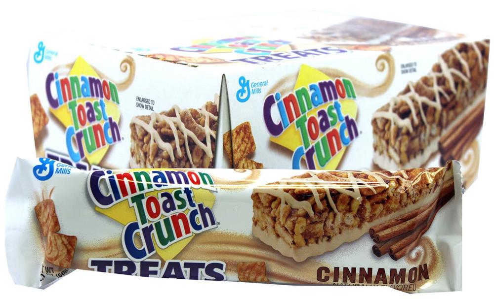 General Mills Treat Bars Cinnamon Toast Crunch 8/12ct 2.1oz