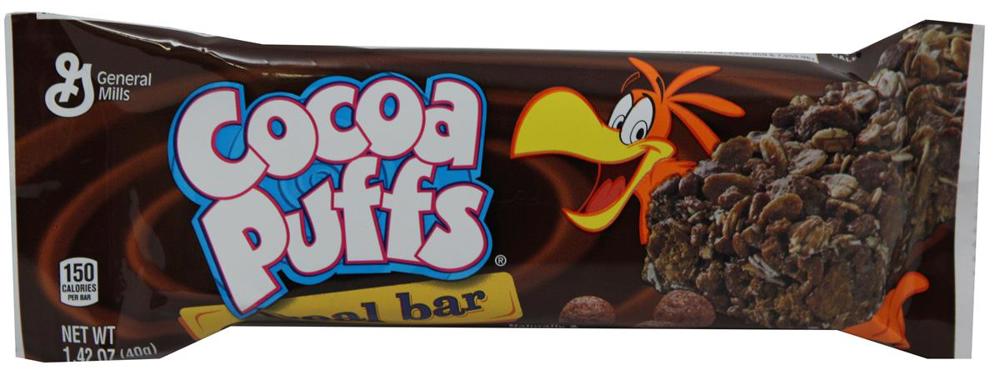 General Mills Cereal Bars Cocoa Puffs 96ct 1.42oz