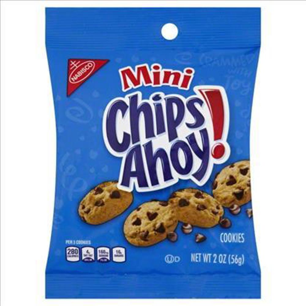 Nabisco Cookies Snack Size Chips Ahoy! 60ct 2oz