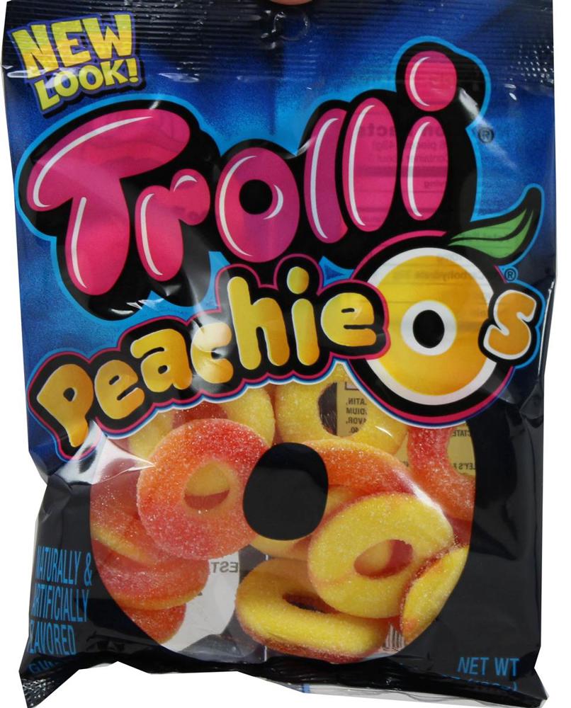 Trolli Peg Peachie-O's 12ct 4.25oz