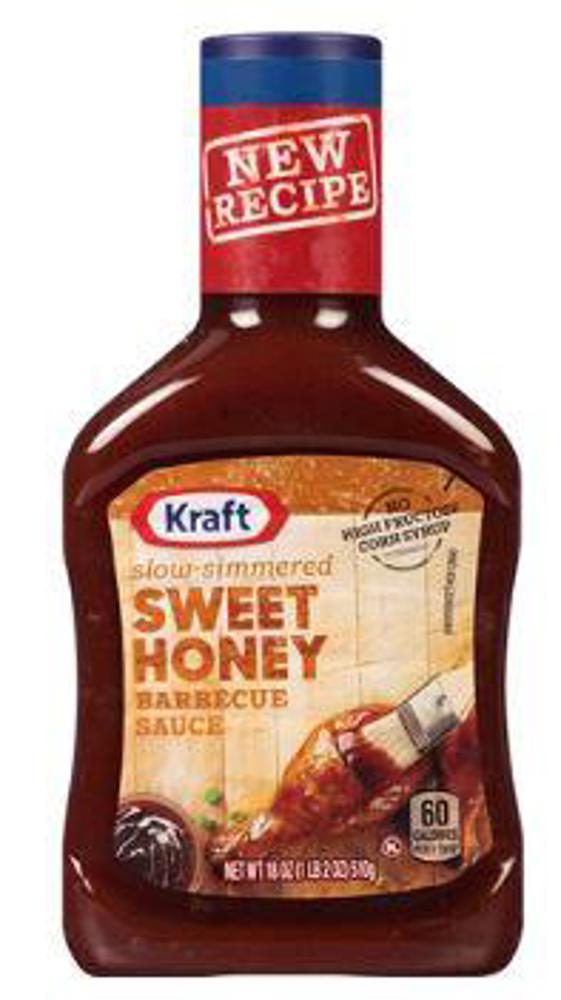 Kraft BBQ Sauce Sweet Honey 12ct 18oz