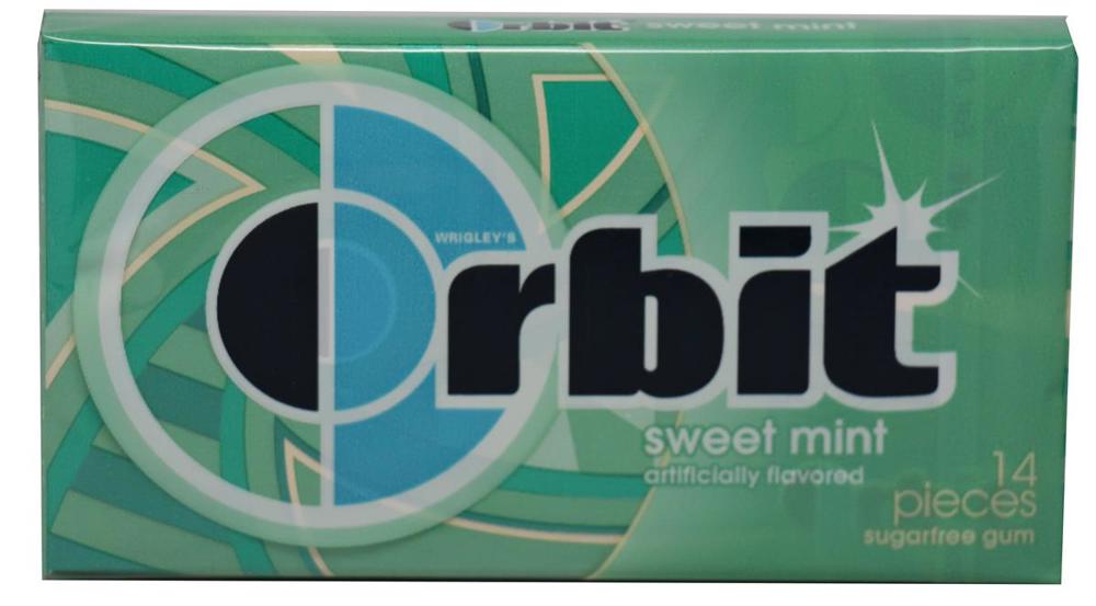 Wrigley Orbit Gum Sweetmint 12/12ct 14Piece(s)