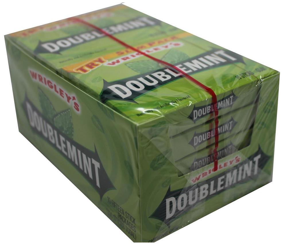 Wrigley Slim Pack 15 Stick DoubleMint Pak 12/10ct