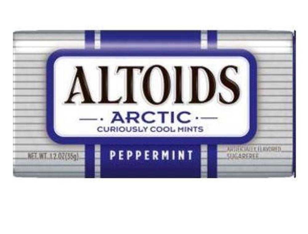 Wrigley Altoids Mints Arctic Peppermint 12/8ct 1.2oz