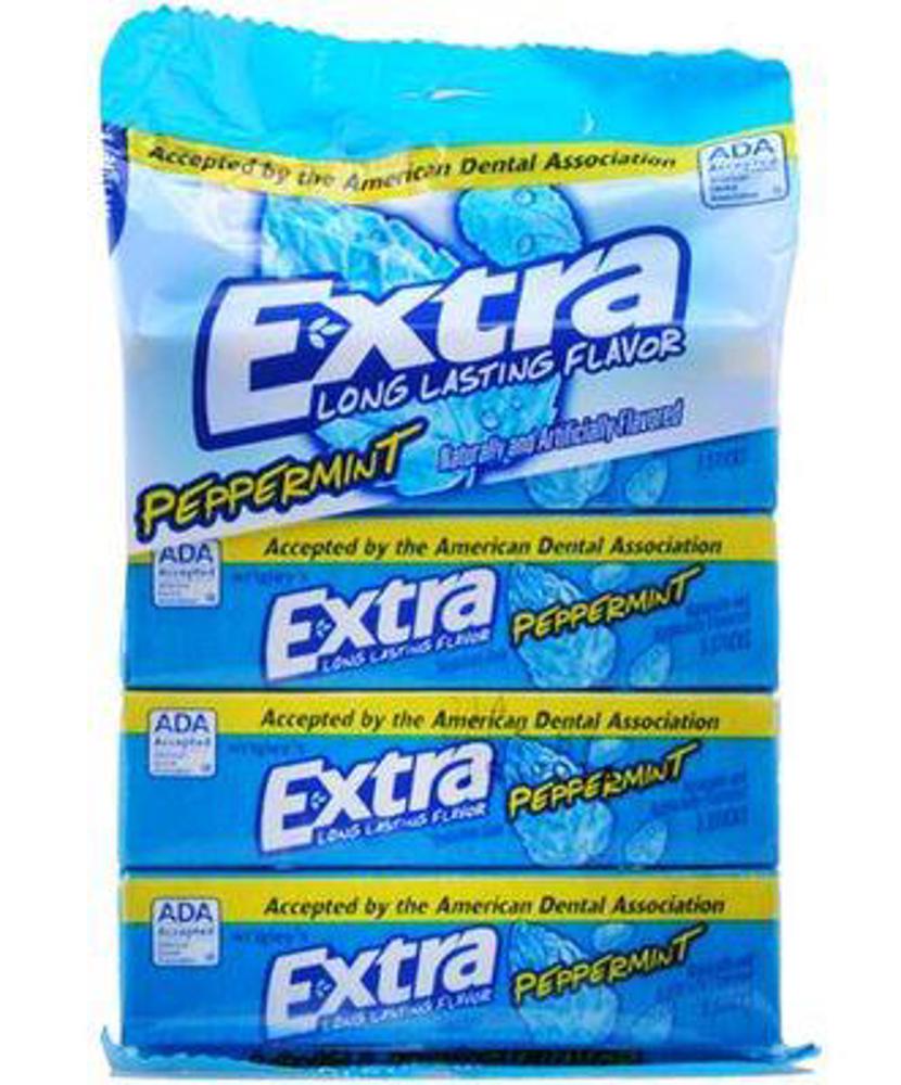 Wrigley Extra 5stk 4pk Peppermint 10/4ct