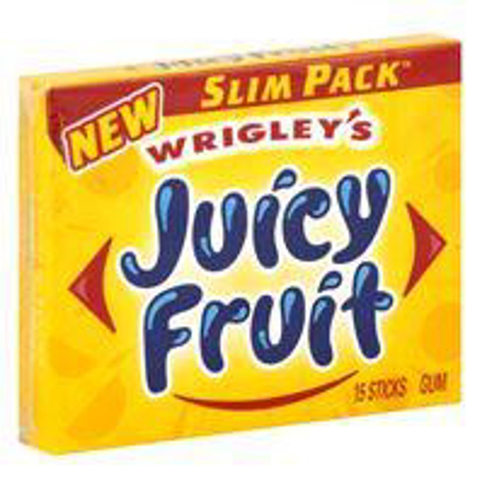 Wrigley Wrigley 3 Pack Juicy Fruit 15 Stk Slim Pak 20ct