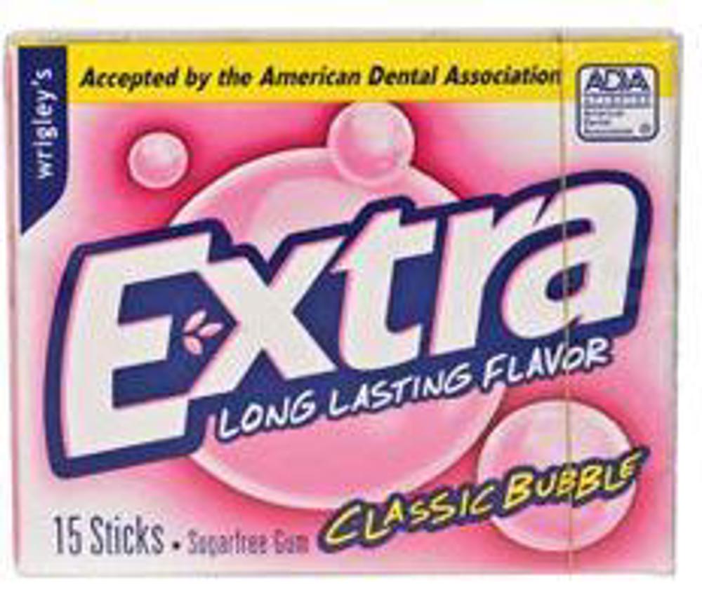 Wrigley Z_Special Order Extra Classic Bubble 15 Stk Slim Pak pack 20ct