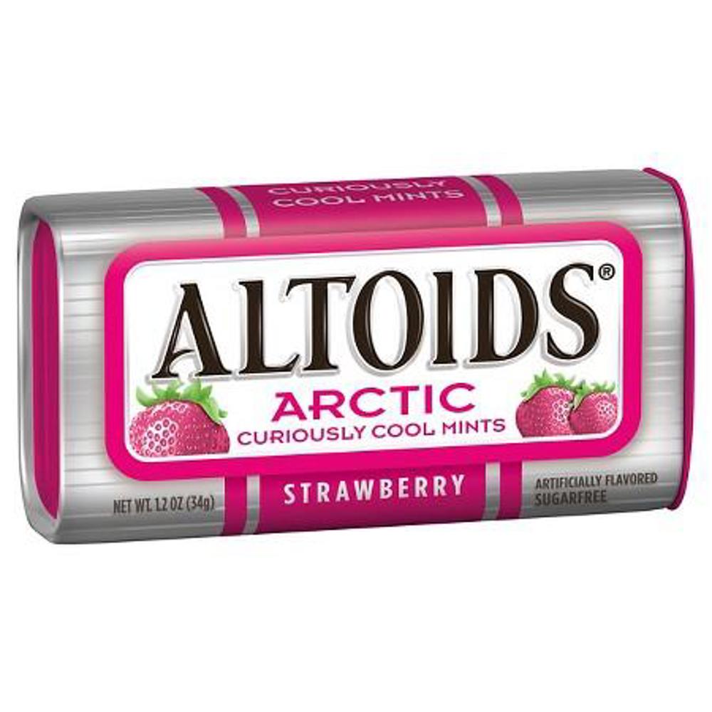 Wrigley Altoids Mints Arctic Strawberry 12/8ct 1.2oz