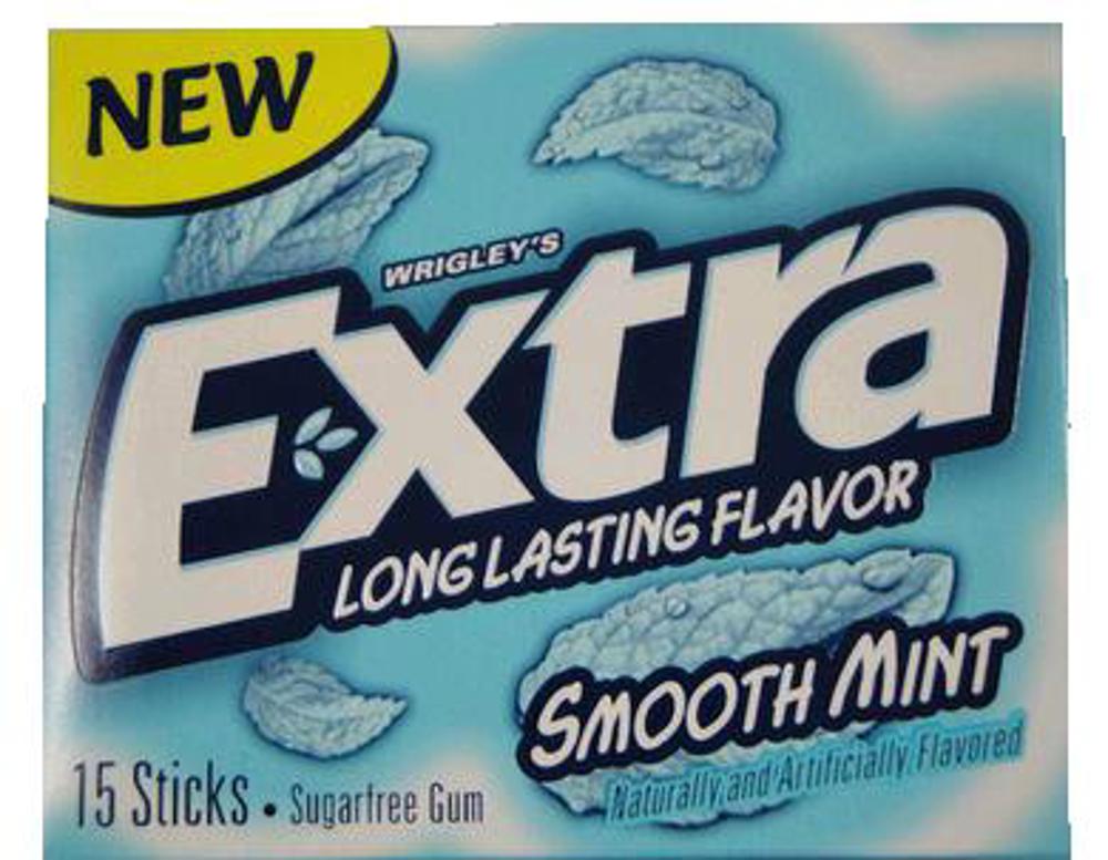 Wrigley Z_Special Order Extra Smooth Mint 15 Stk Slim Pak 3 Pack 20ct