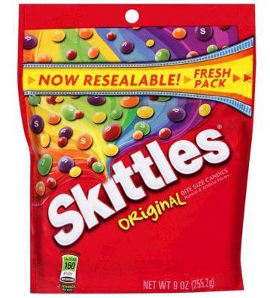 Wrigley Skittles SUP Original Grab N Go  8ct 9oz