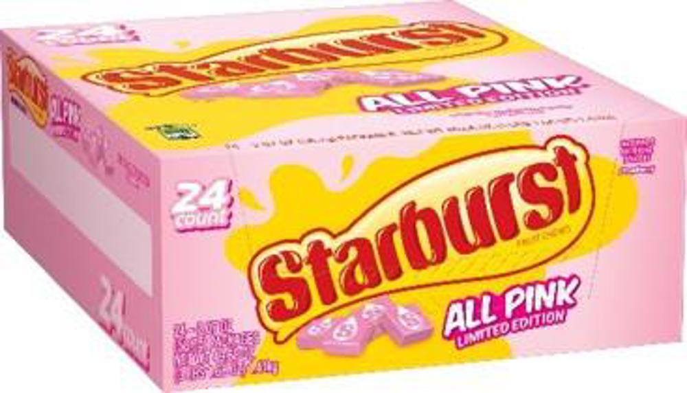 Wrigley Starburst All Pink Limited Edition 12/24ct 2.07oz